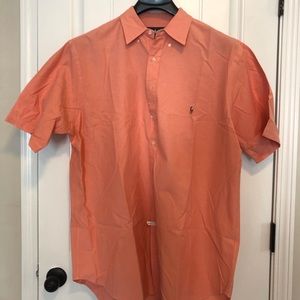 Ralph Lauren peach sport shirt